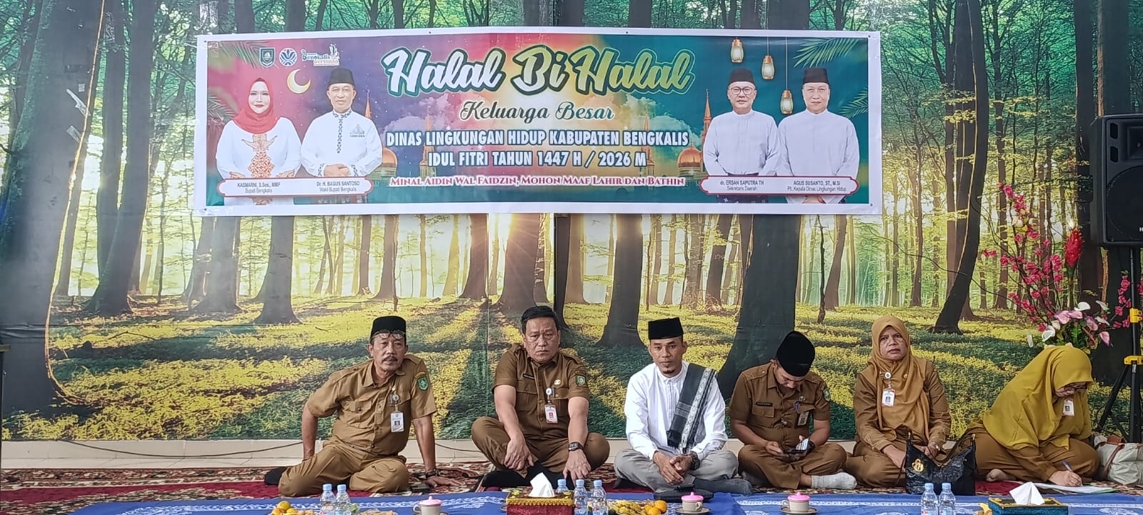 HALAL BI HALAL KELUARGA BESAR DINAS LINGKUNGAN HIDUP KABUPATEN BENGKALIS IDUL FITRI 1447 H / 2026 M