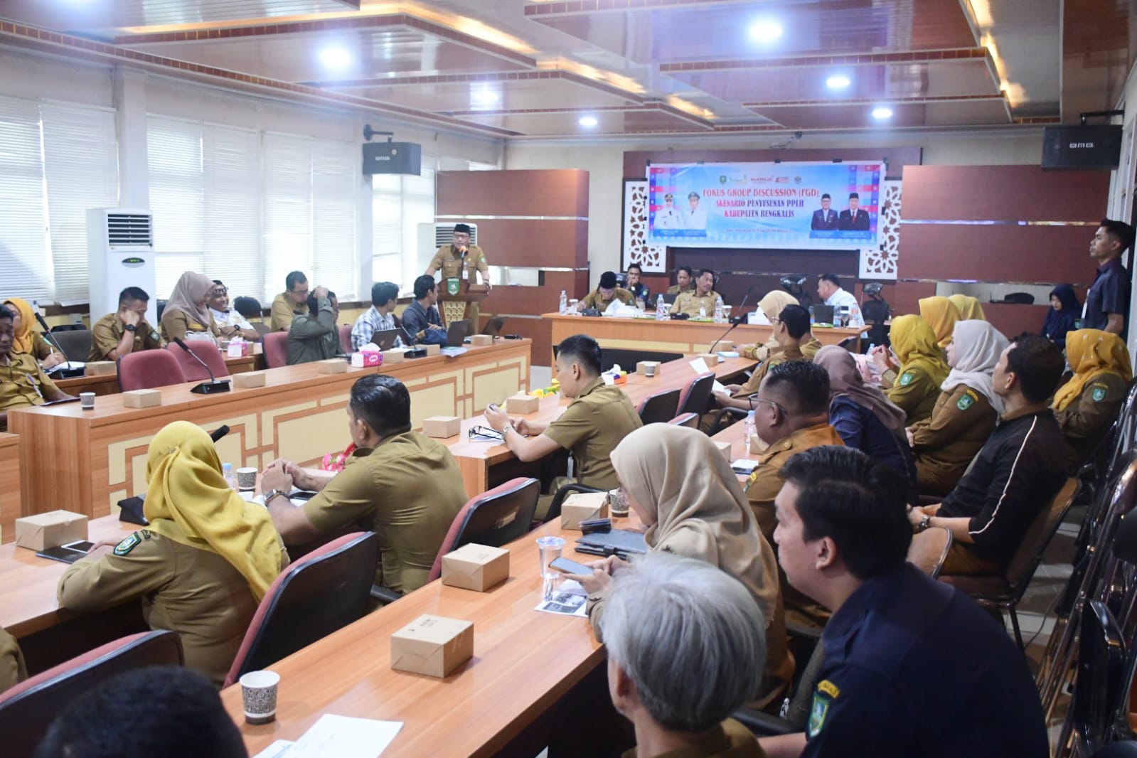 Prioritaskan Kelestarian Alam, Pemkab Bengkalis Matangkan Skenario Penyusunan RPPLH Lewat FGD