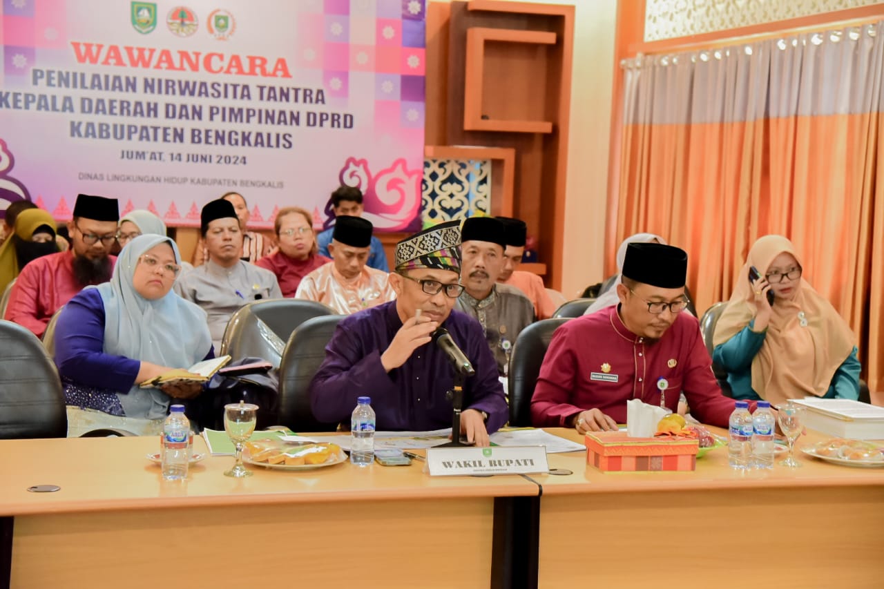 Masuk Nominasi Nirwasita Tantra 2023, Bupati Bengkalis Sampaikan Kondisi Abrasi