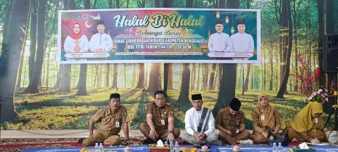 HALAL BI HALAL KELUARGA BESAR DINAS LINGKUNGAN HIDUP KABUPATEN BENGKALIS IDUL FITRI 1447 H / 2026 M