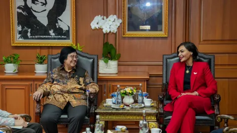 Delegasi PEA Kunjungi KLHK Diskusi FOLU Net Sink 2030 dan Agenda Iklim Indonesia