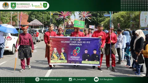 Pawai Karnaval Sempena Hari Jadi Bengkalis Ke-512