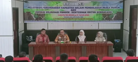 Pelatihan Peningkatan Kapasitas dalam  Pengolahan Pasca Panen dan Inovasi Hilirisasi Produk Berternak untuk  Berdaya Kabupaten Bengkalis Tahun 2025